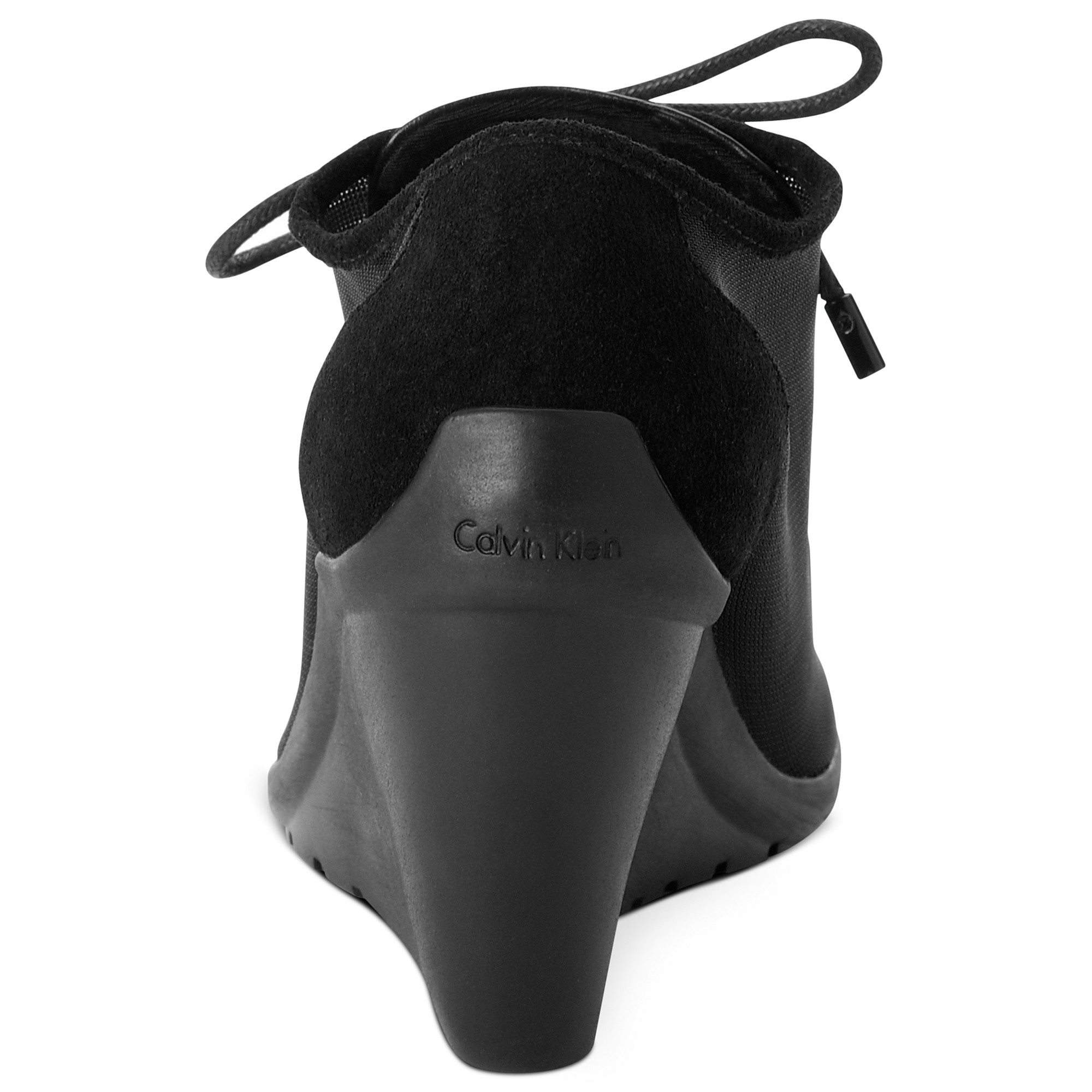 calvin klein wedge sneakers