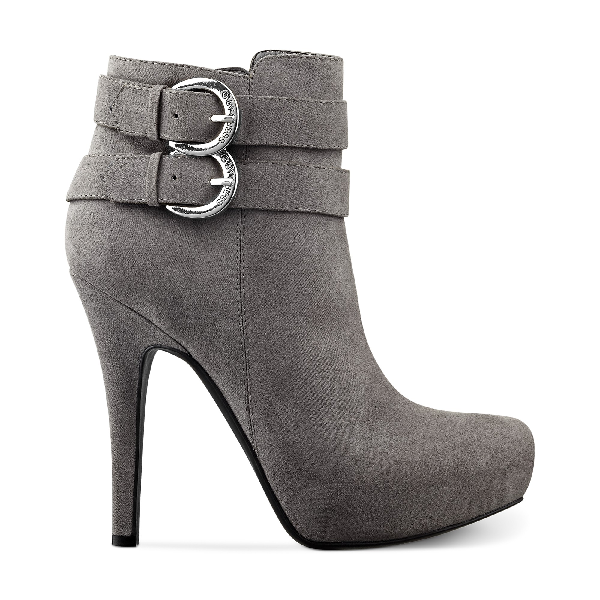 G by guess G By Guess Boots Gemm Platform Booties in Gray | Lyst