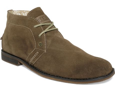 Guess Hayden Chukka Boots in Brown for Men (Tan) | Lyst