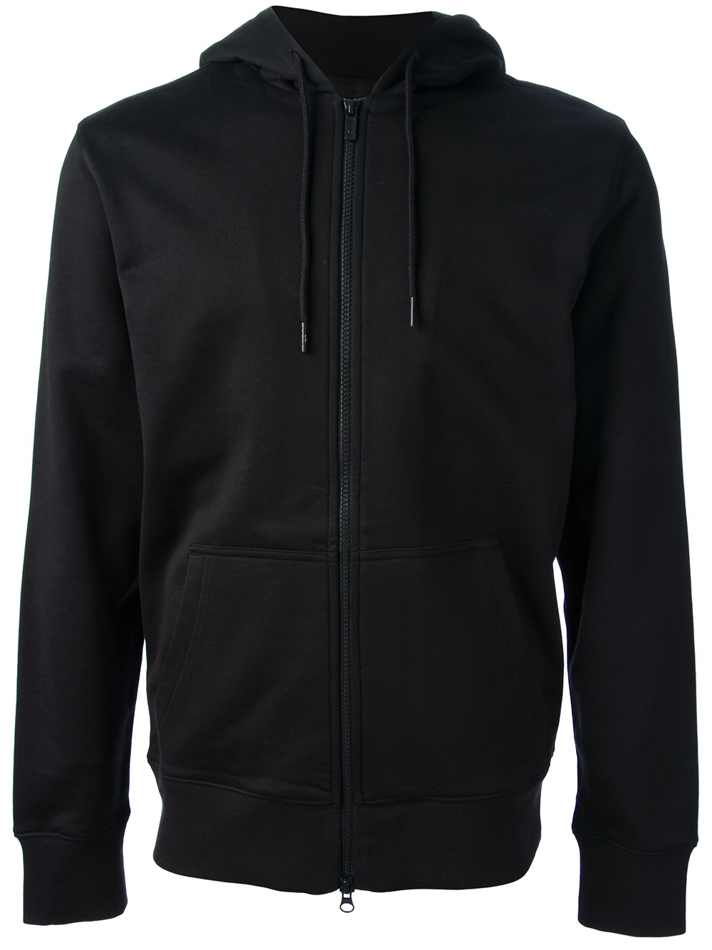 Y-3 Hooded Sweatshirt in Black for Men | Lyst