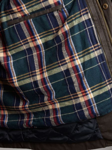 Gant Double Decker Jacket with Detatchable Gillet in Brown for Men | Lyst