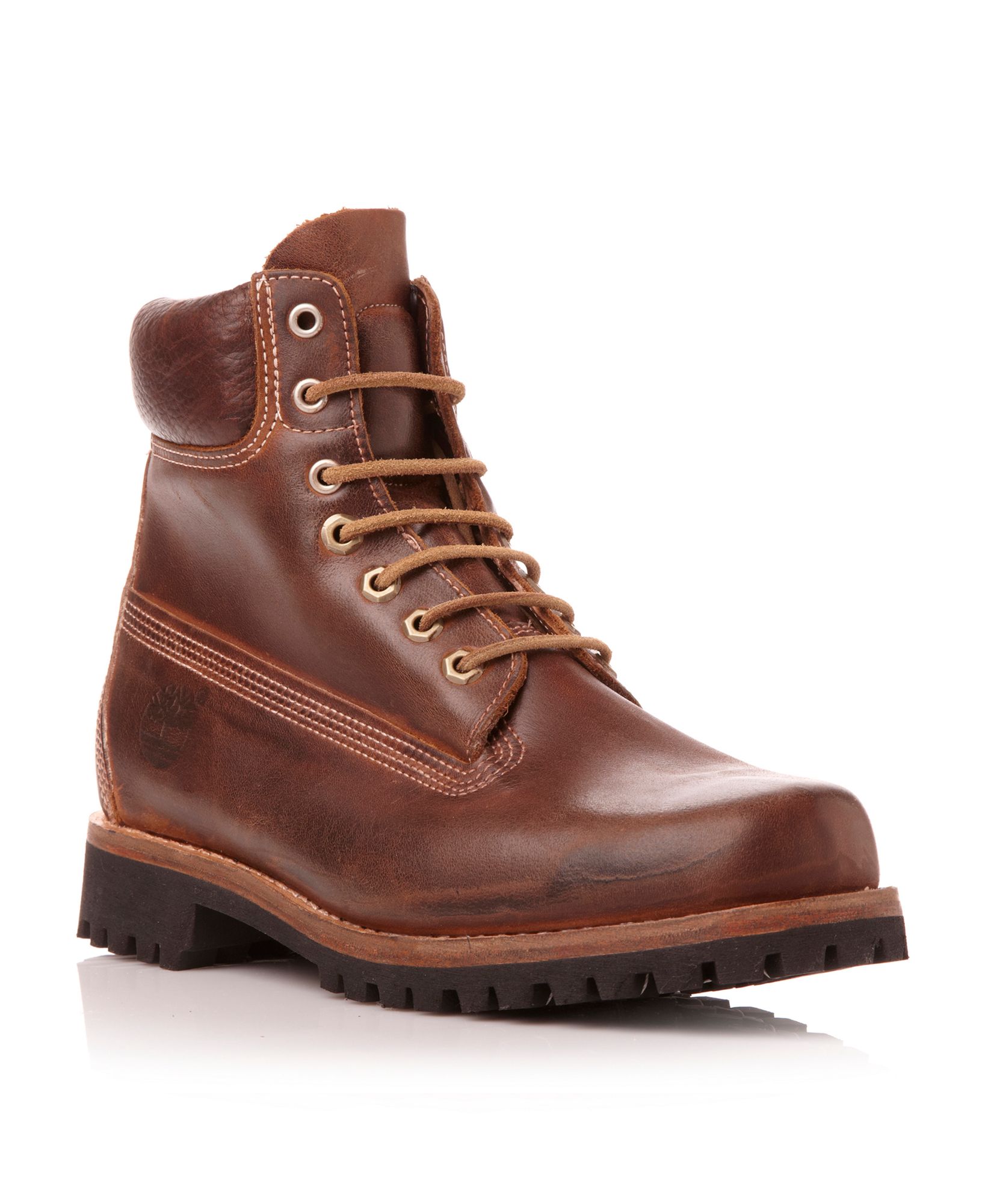 Timberland Heavy Cleated Sole Boot in Brown for Men | Lyst