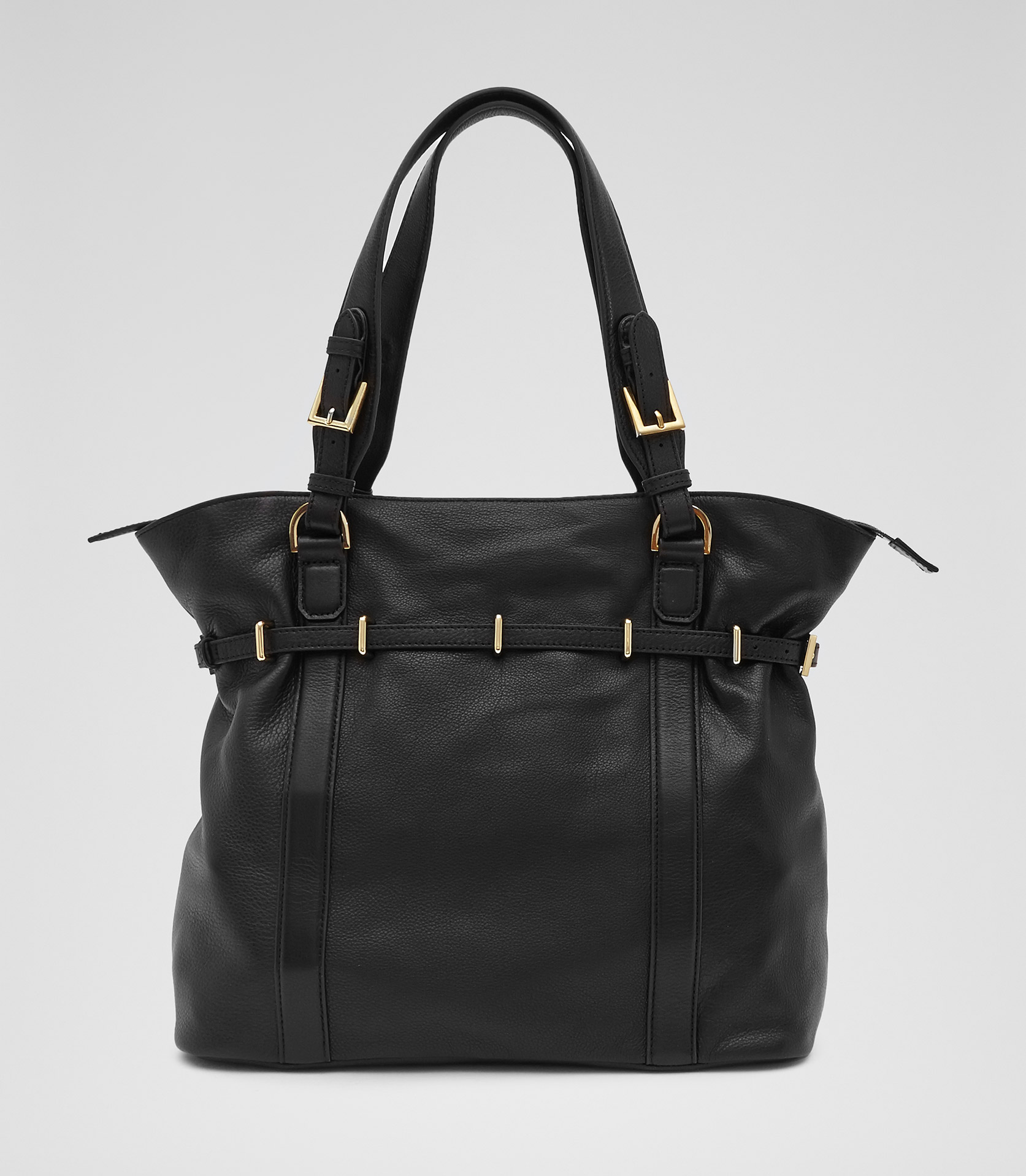 reiss maya leather shoulder bag