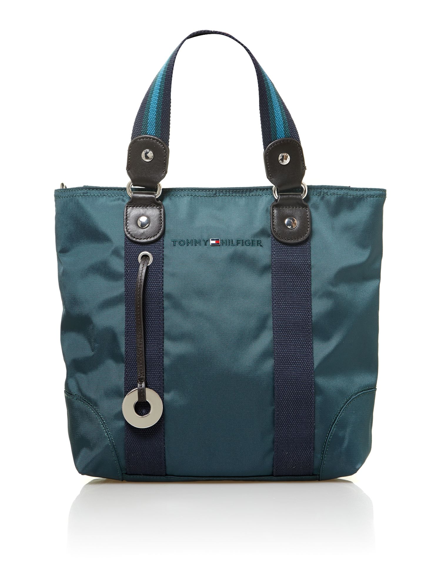 tommy hilfiger green luggage