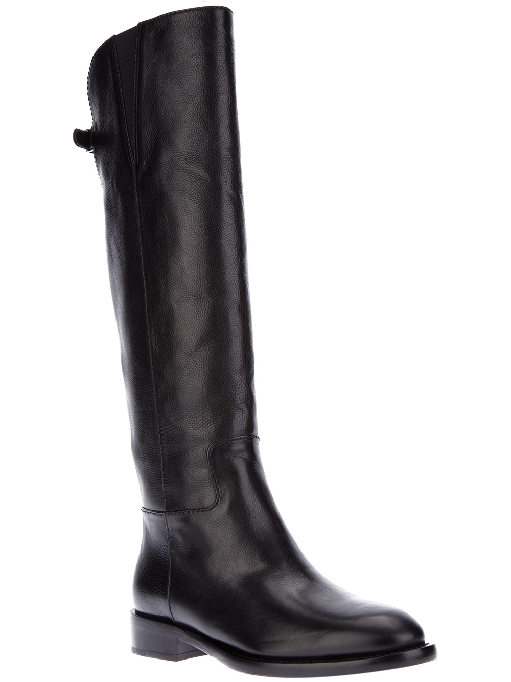 Dolce & Gabbana Knee High Boot in Black | Lyst