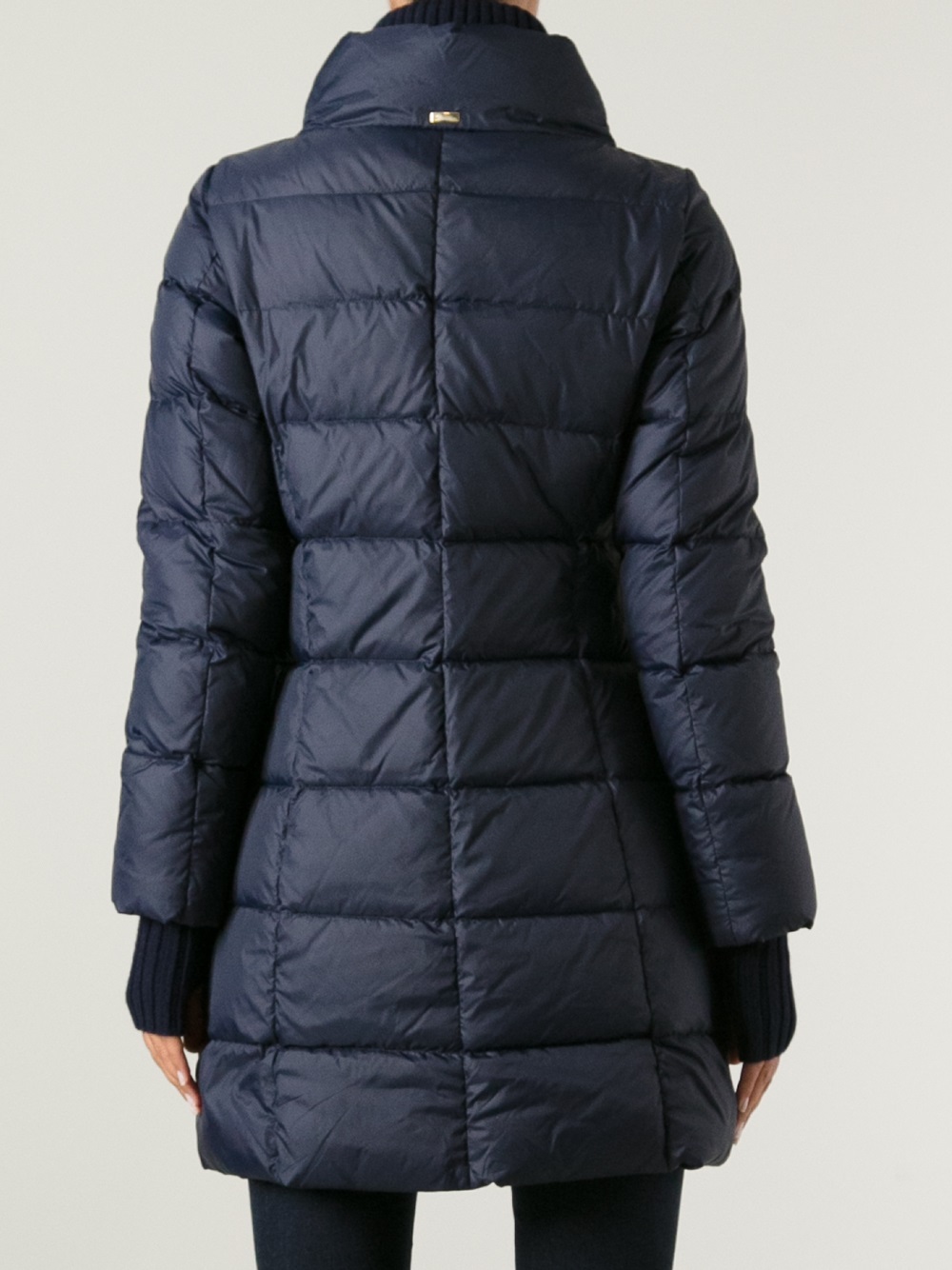 Lyst - Herno Padded Coat in Blue