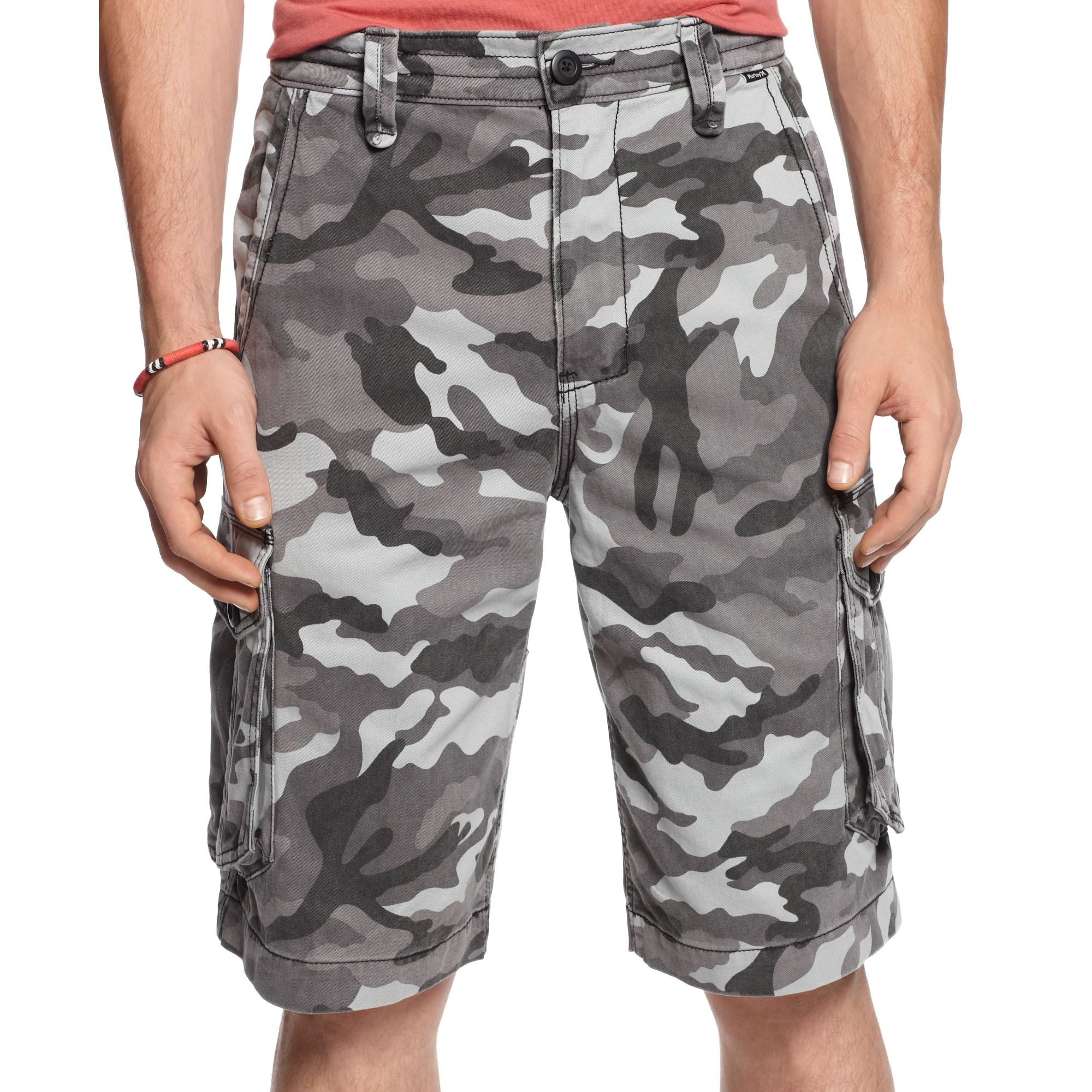 Lyst - Hurley One Only Camo Cargo Shorts in Gray for Men