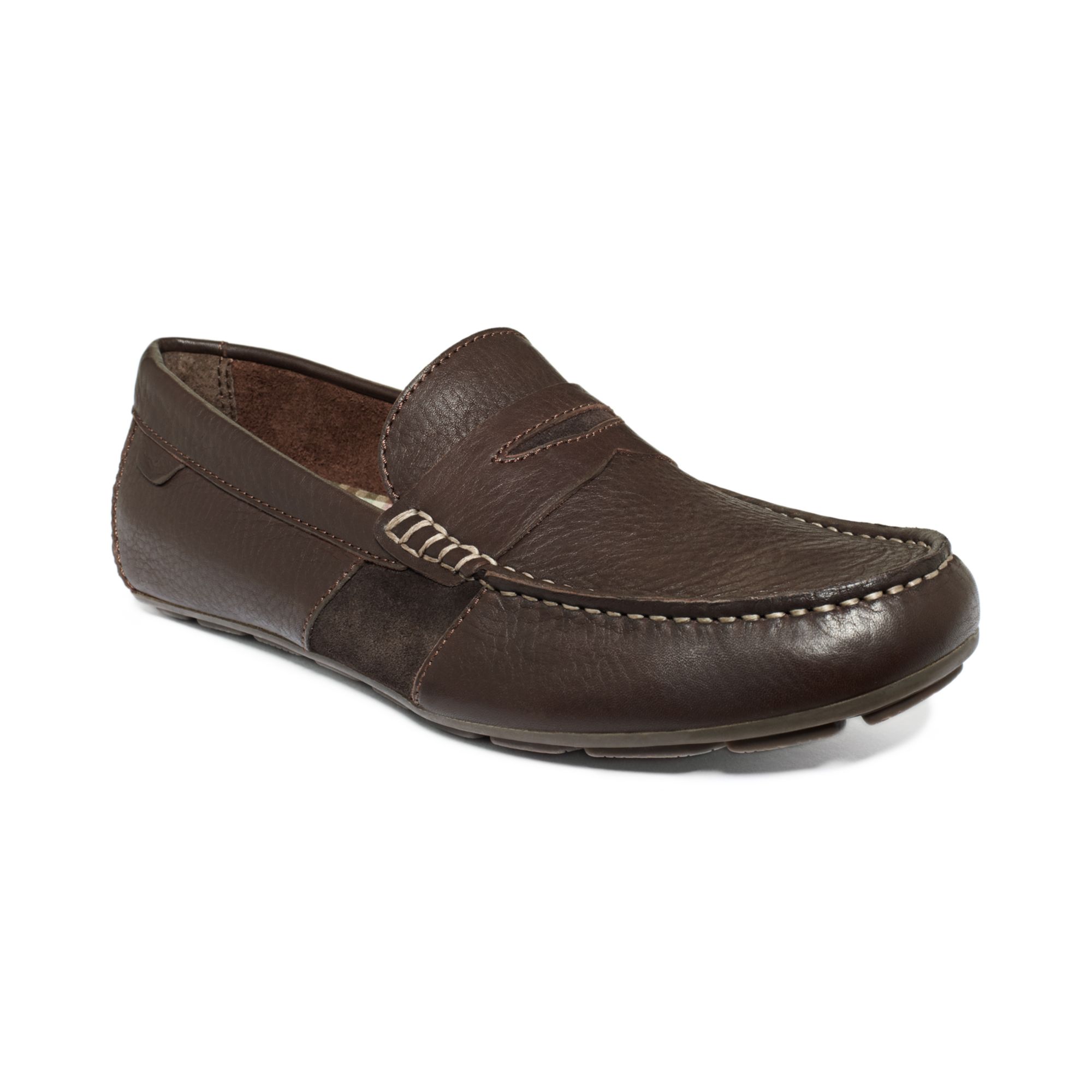 Sperry Top-sider Wave Driver Penny Loafers in Brown for Men (Dark Brown ...