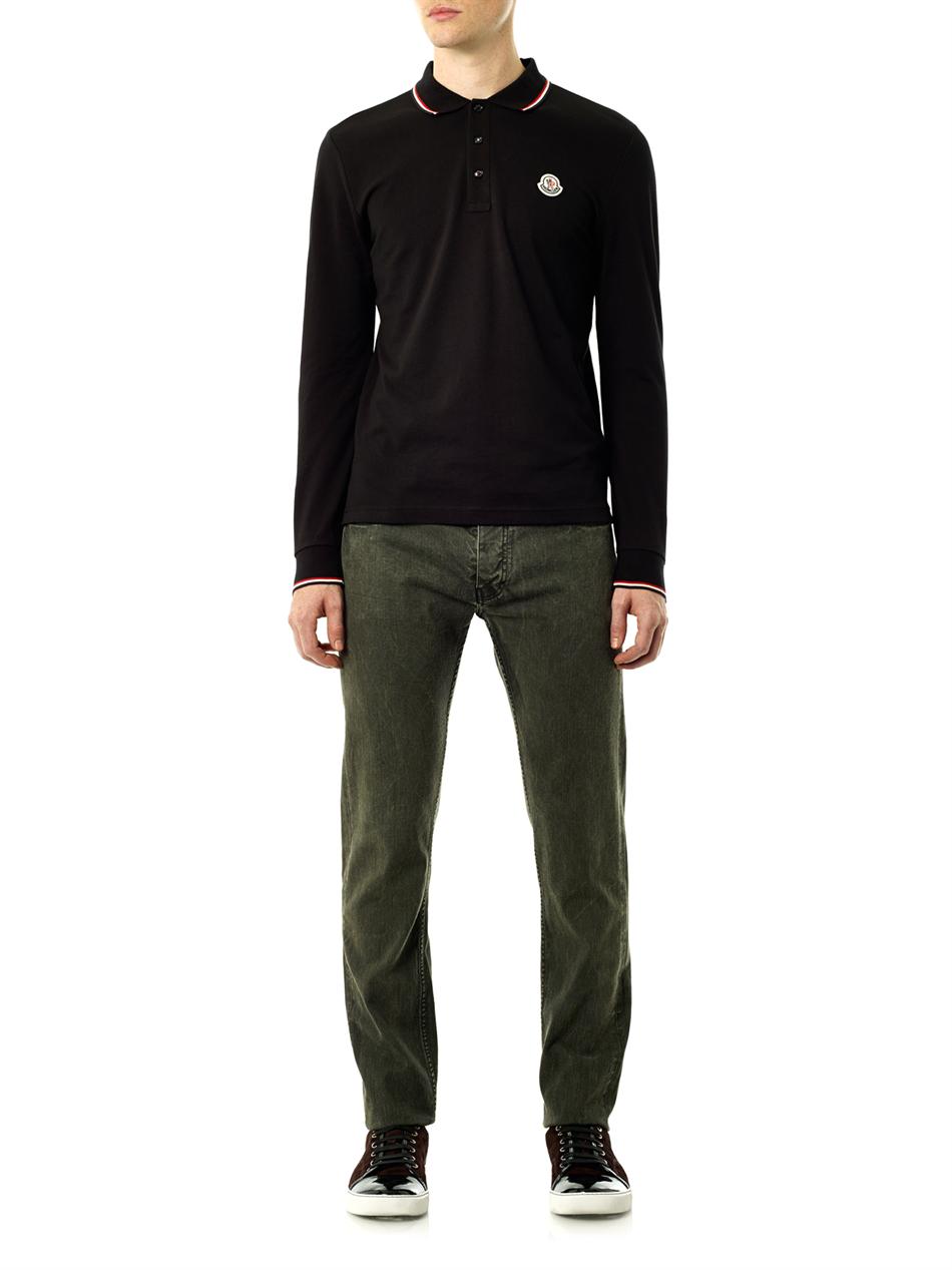 moncler longsleeve polo