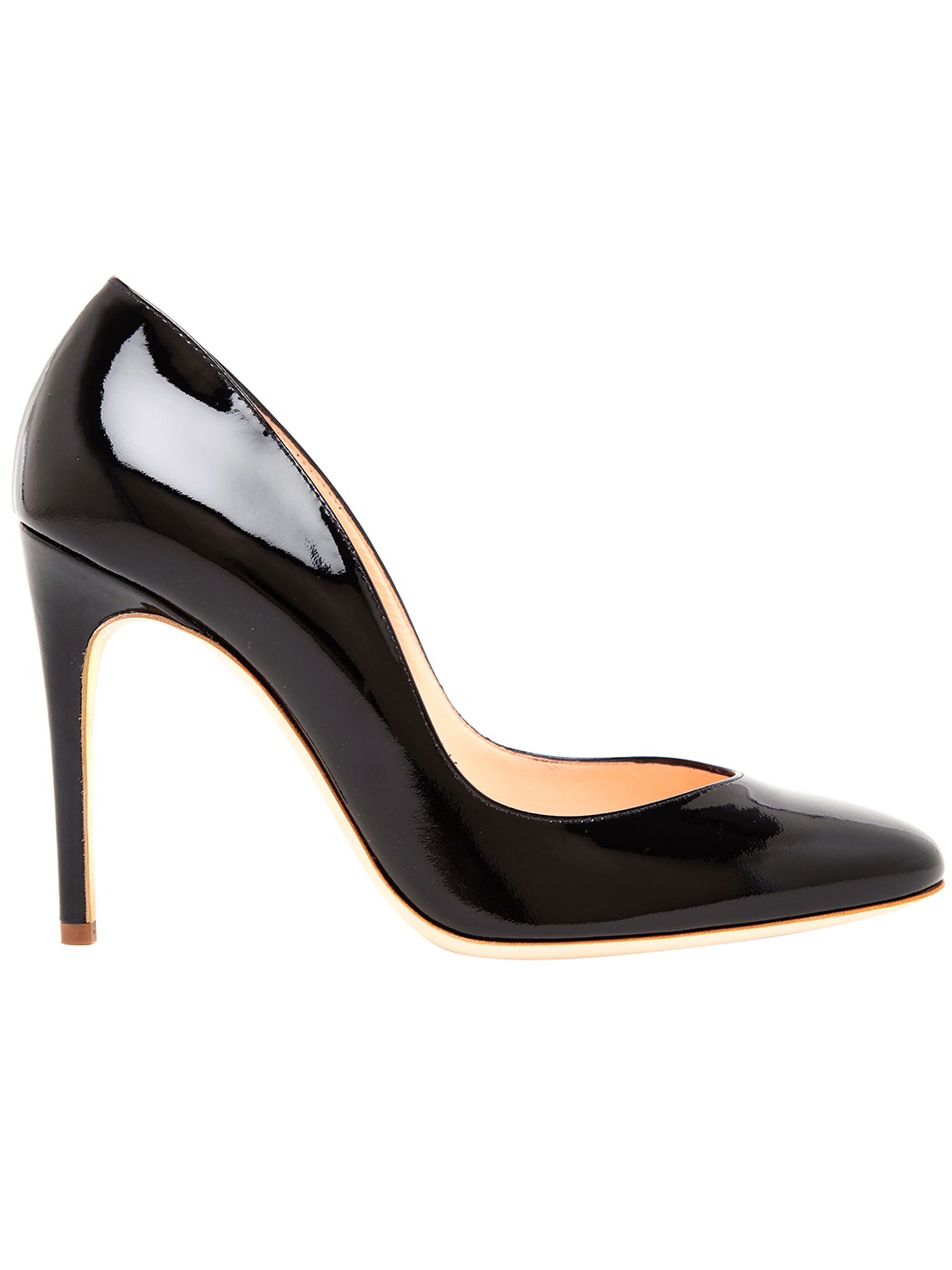 Lyst - Rupert sanderson Winona Patent Leather Pumps in Black