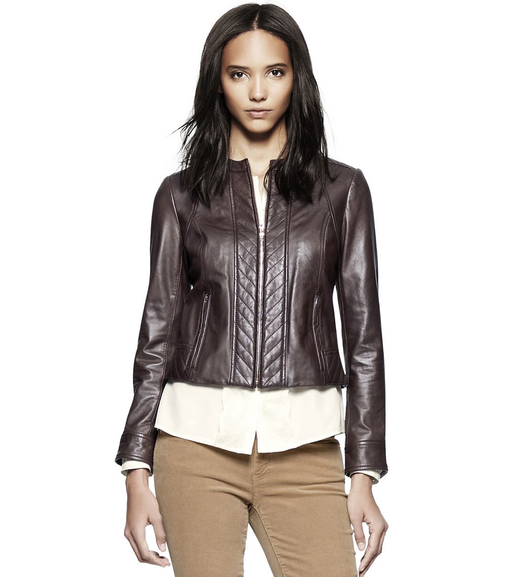 Tory Burch Daphne Jacket In Brown Lyst
