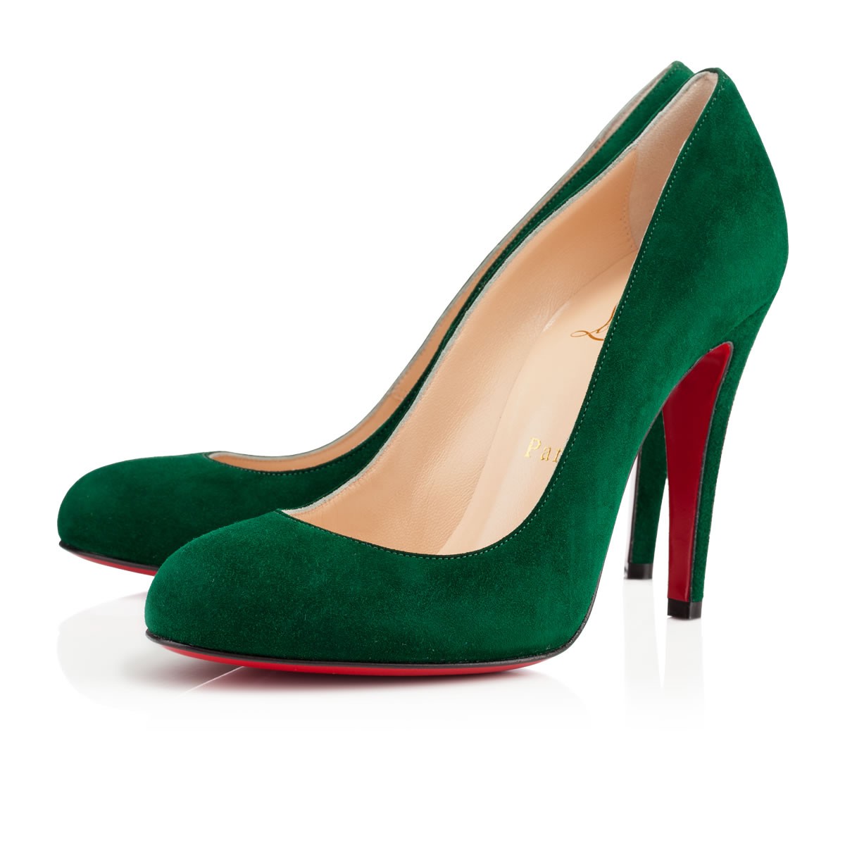 Lyst - Christian louboutin Ron Ron in Green