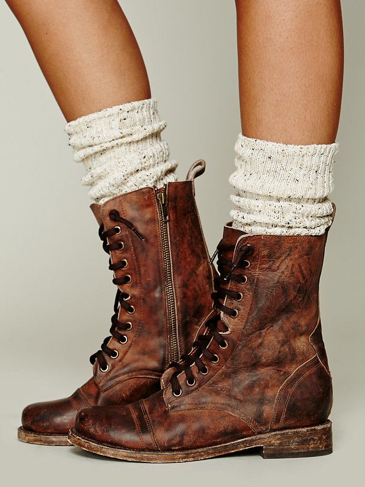 freebird lace up boots