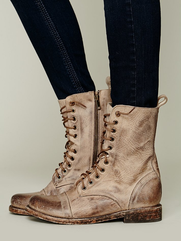 freebird lace up boots