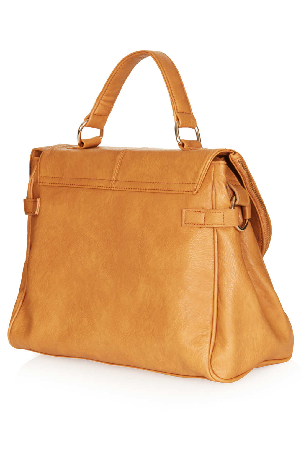 Lyst - Topshop Large Soft Zip Holdall in Brown