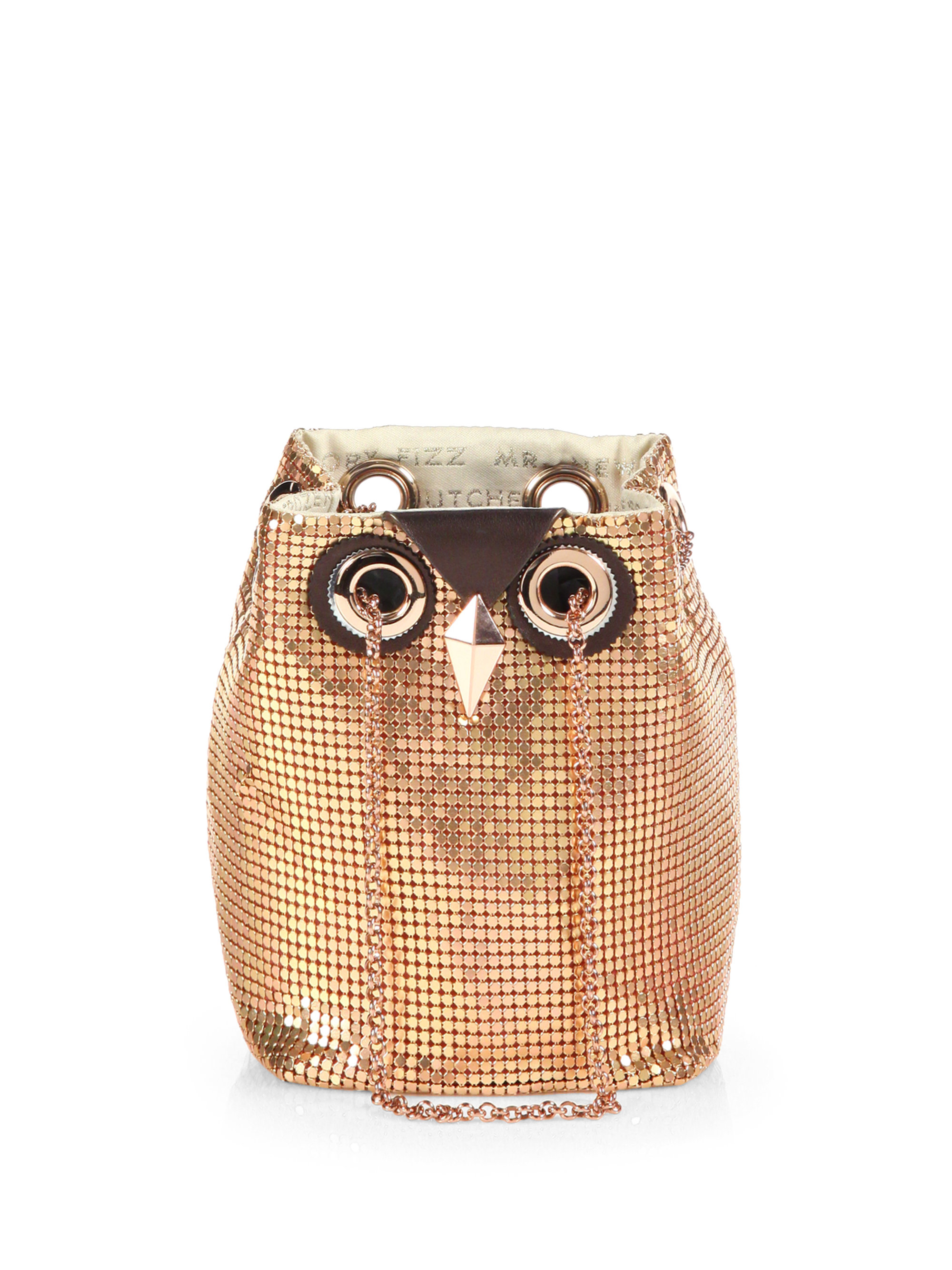Lyst Kate Spade New York Evening Belle Night Owl Chain Mail Gallery