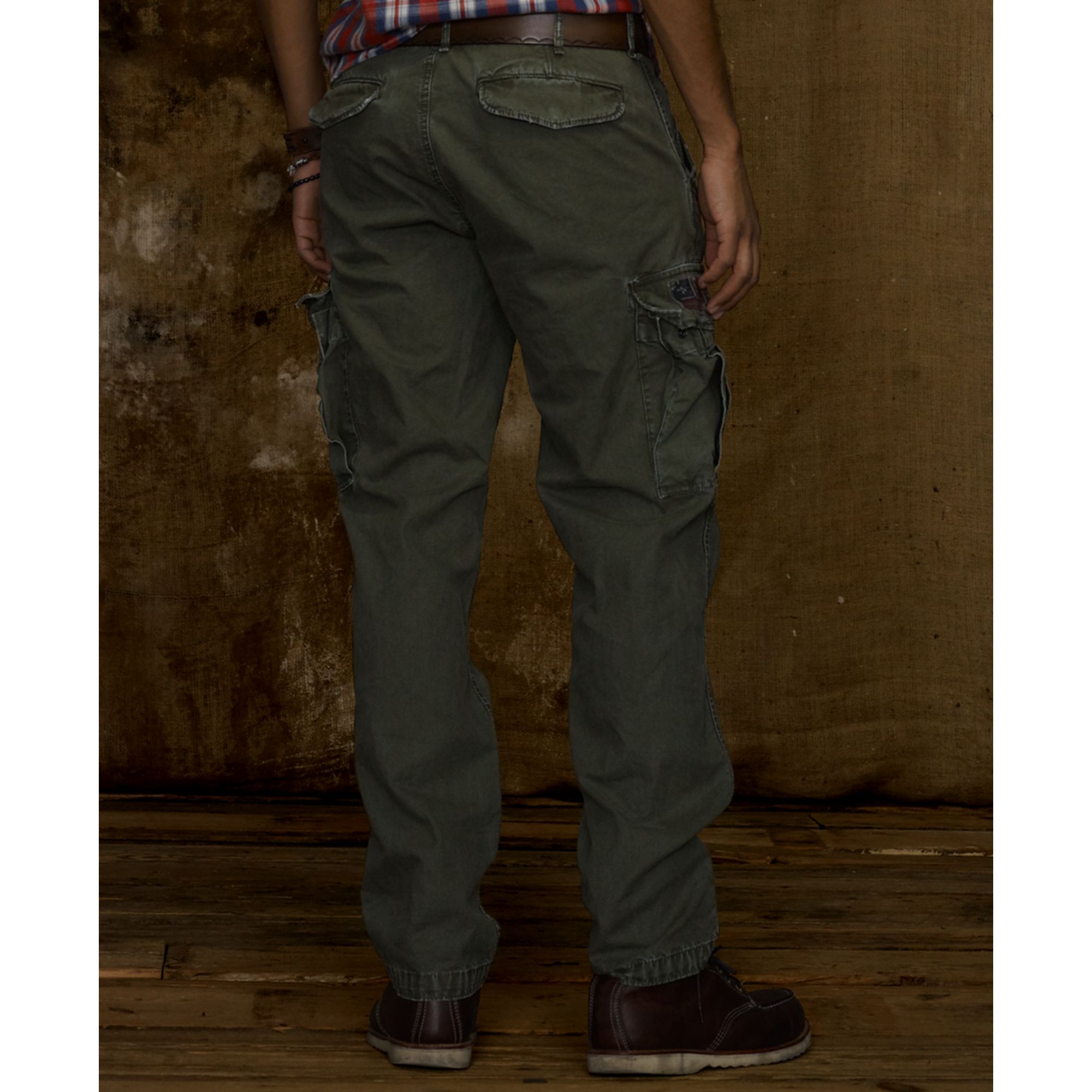 Denim & Supply Ralph Lauren Field Cargo Pants in Gray for Men (Rustic ...