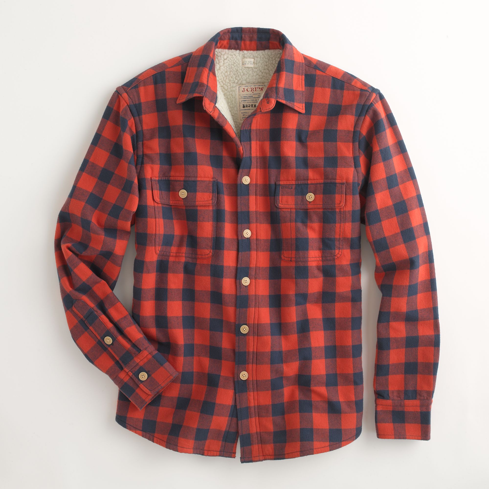 boys sherpa flannel