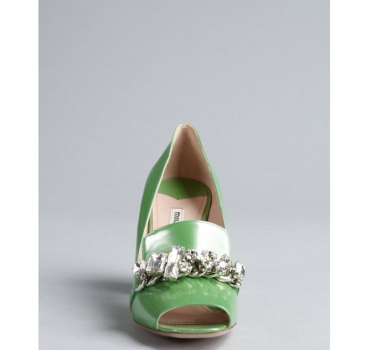 miu miu jeweled pumps