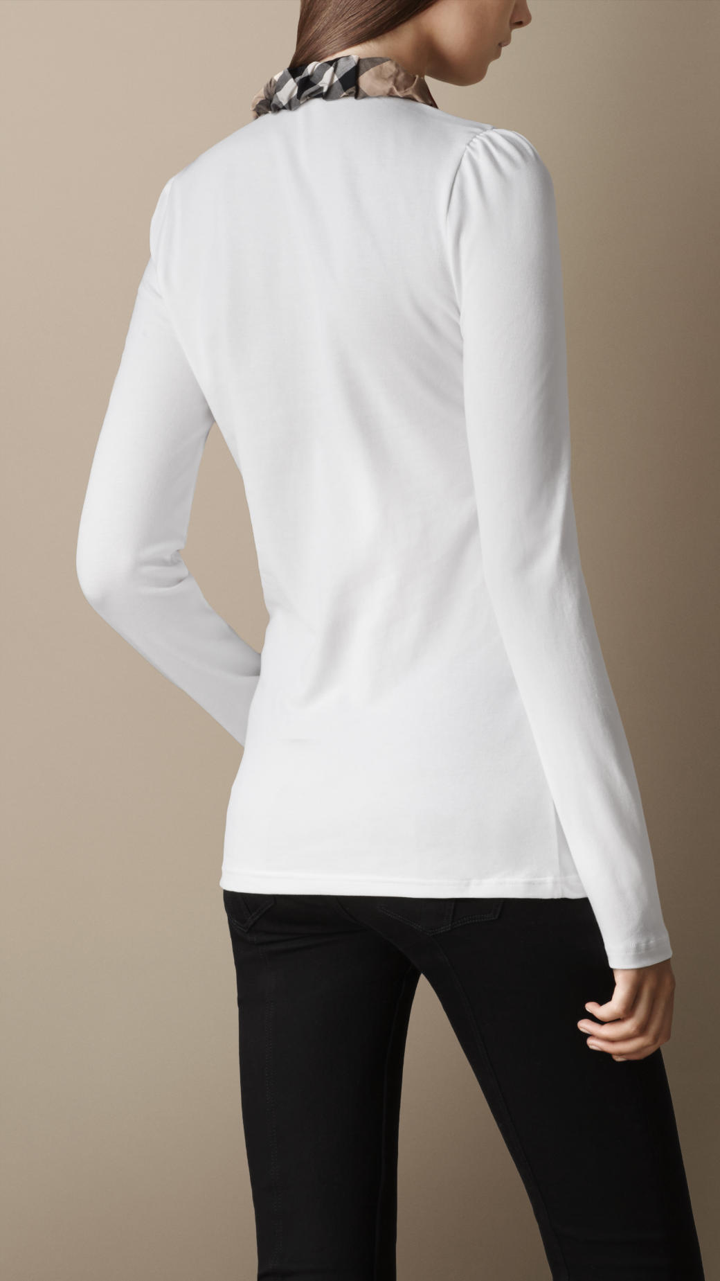 ladies long sleeve cotton polo shirts