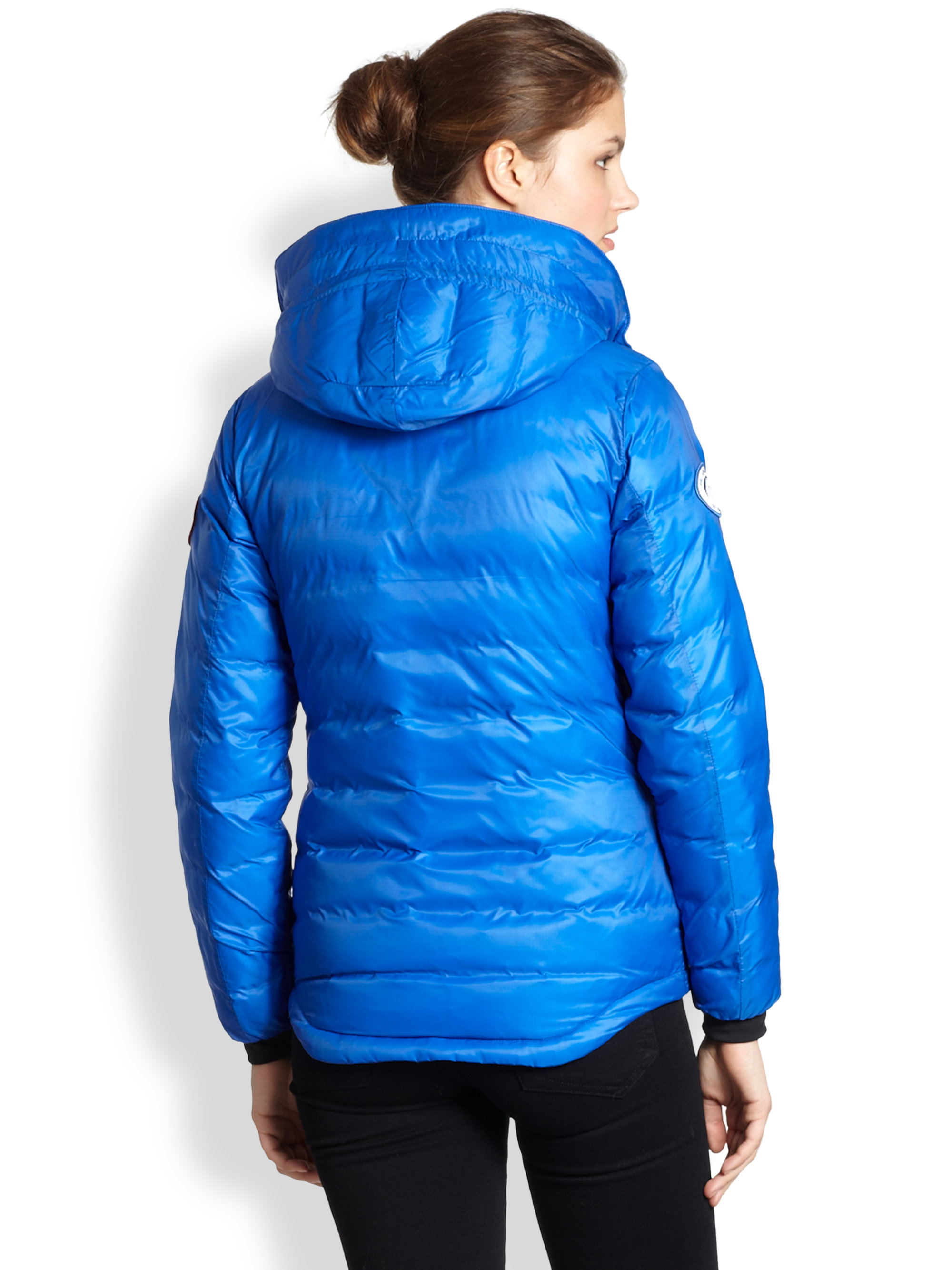 Canada Goose expedition parka sale official - Canada goose Down Polar Bear International Camp Jacket in Blue | Lyst