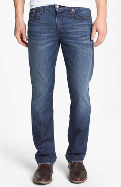 Fidelity Denim Impala Straight Leg Jeans in Blue for Men (Windsor Blue ...