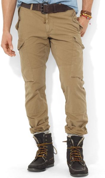 Ralph Lauren Polo Straightfit Canadian Ripstop Cargo Pant in Brown for ...