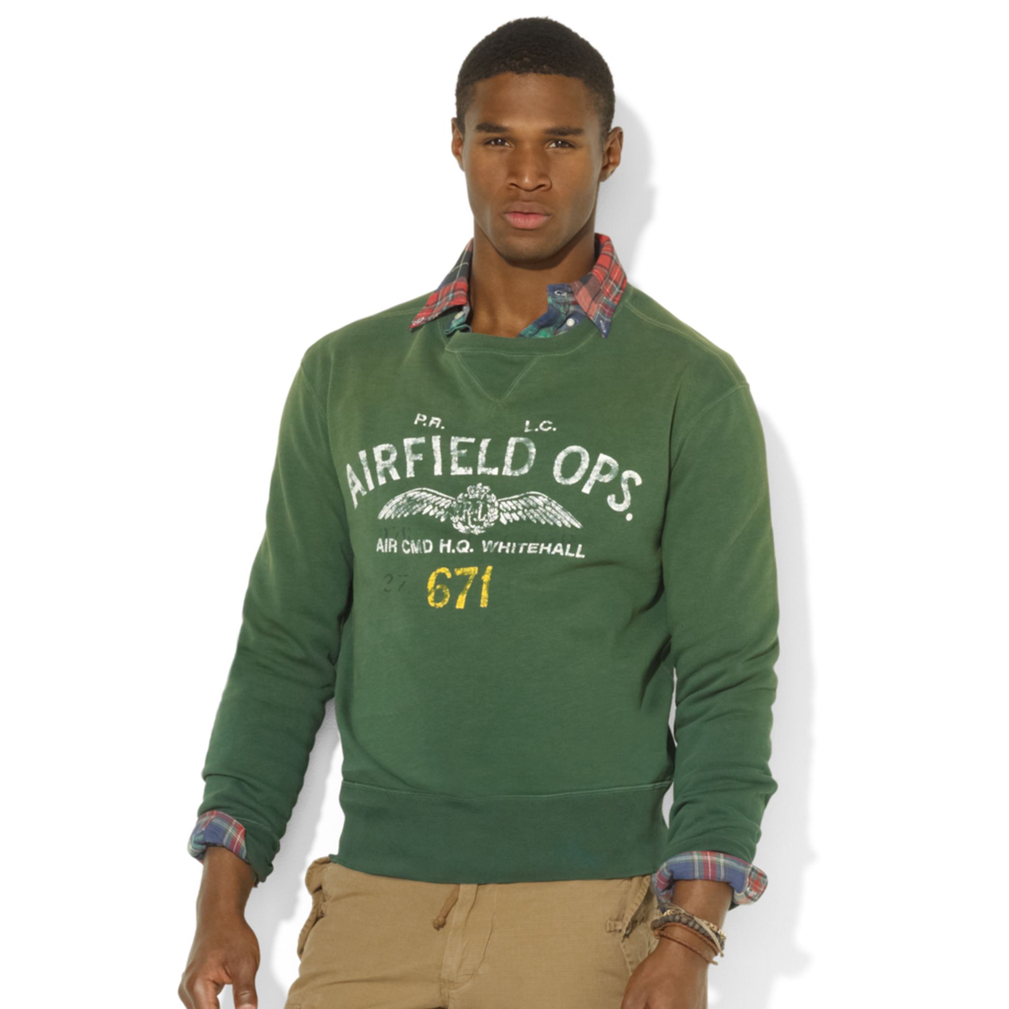 ralph lauren fleece shirt