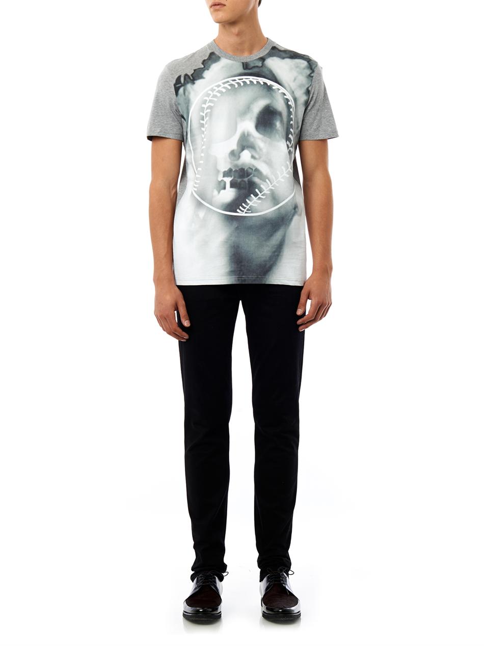 givenchy skeleton t shirt