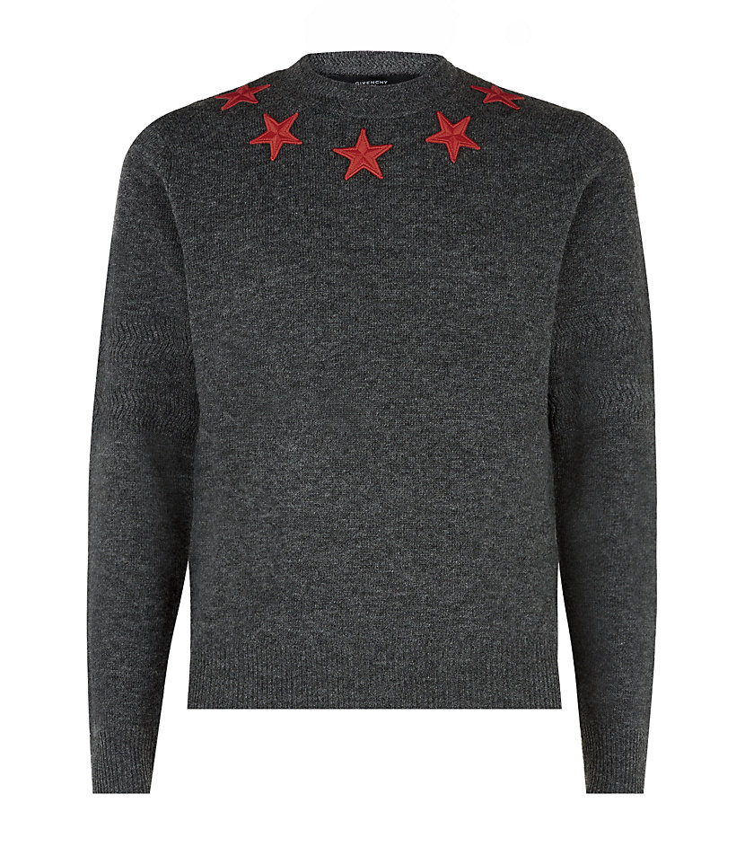 Givenchy Stars Sweater in Gray for Men (grey) | Lyst