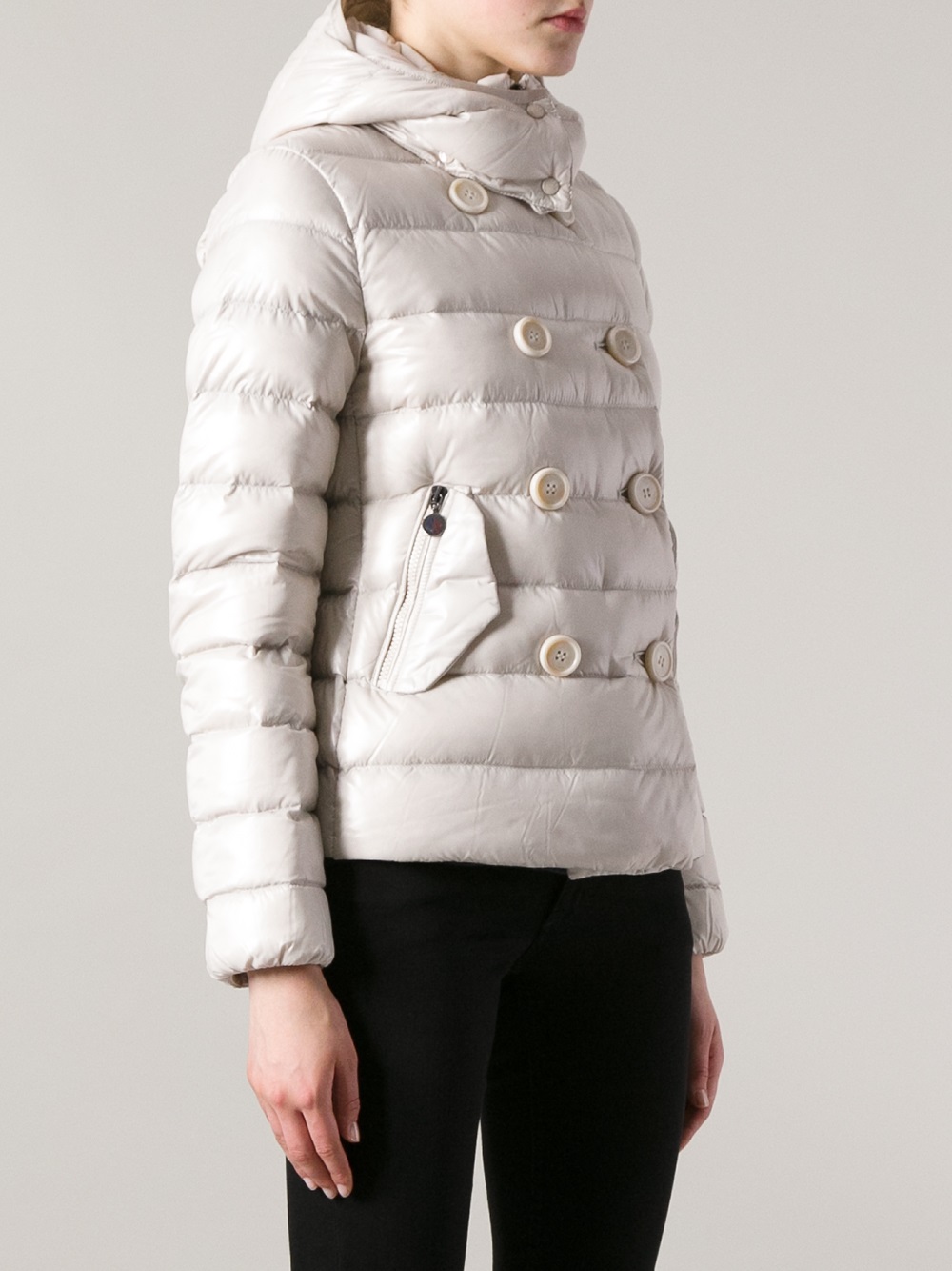 Lyst - Moncler Plane Jacket in White