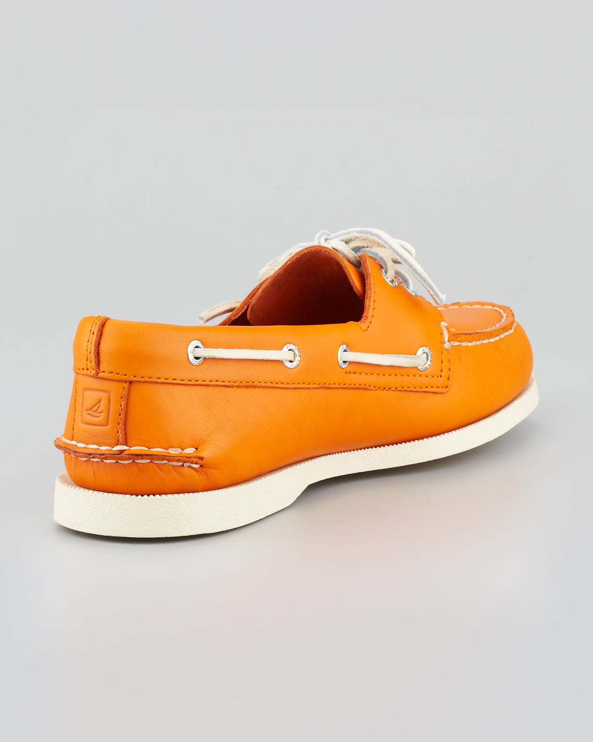 orange mens shoes