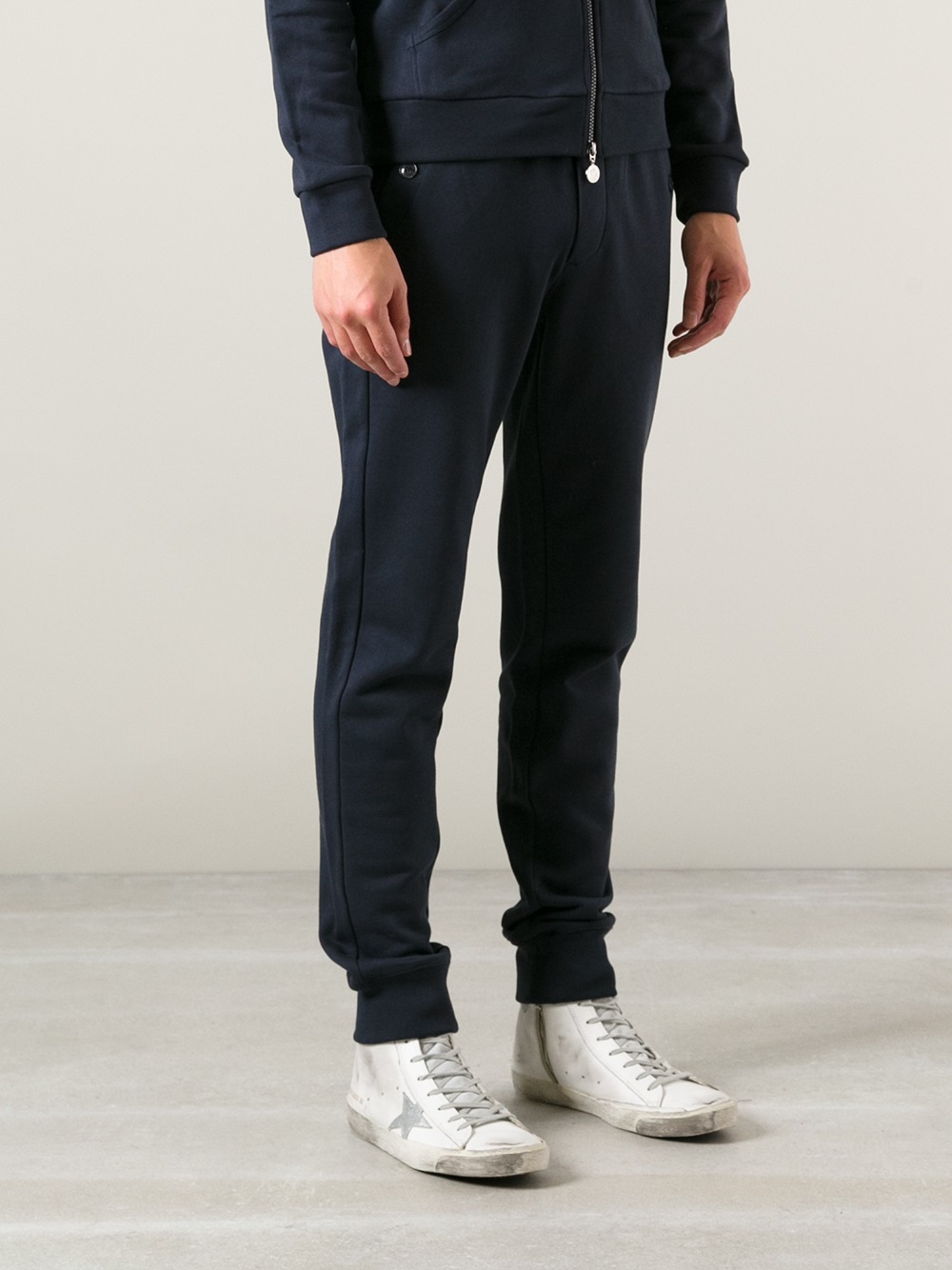 Moncler Sweat Pants In Blue For Men Lyst