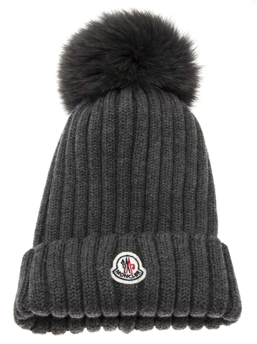 Lyst - Moncler Beanie Hat in Gray