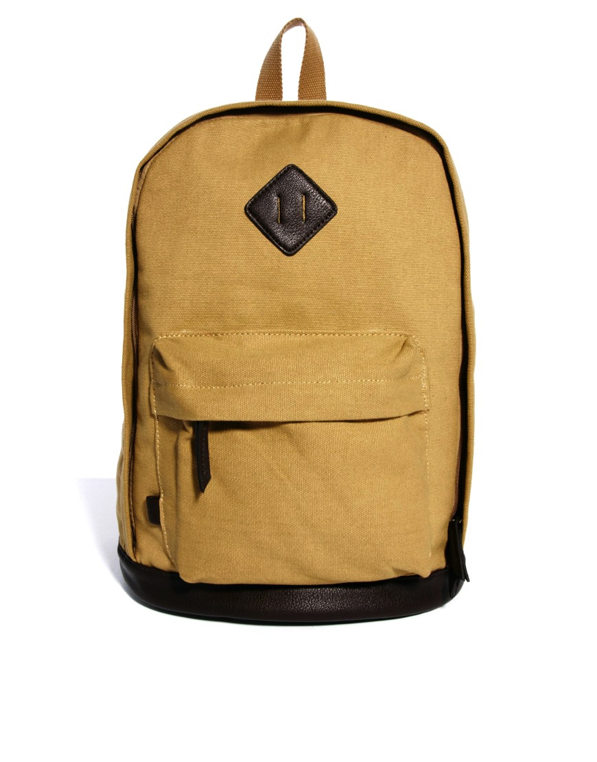Lyst Asos Asos Backpack in Brown for Men
