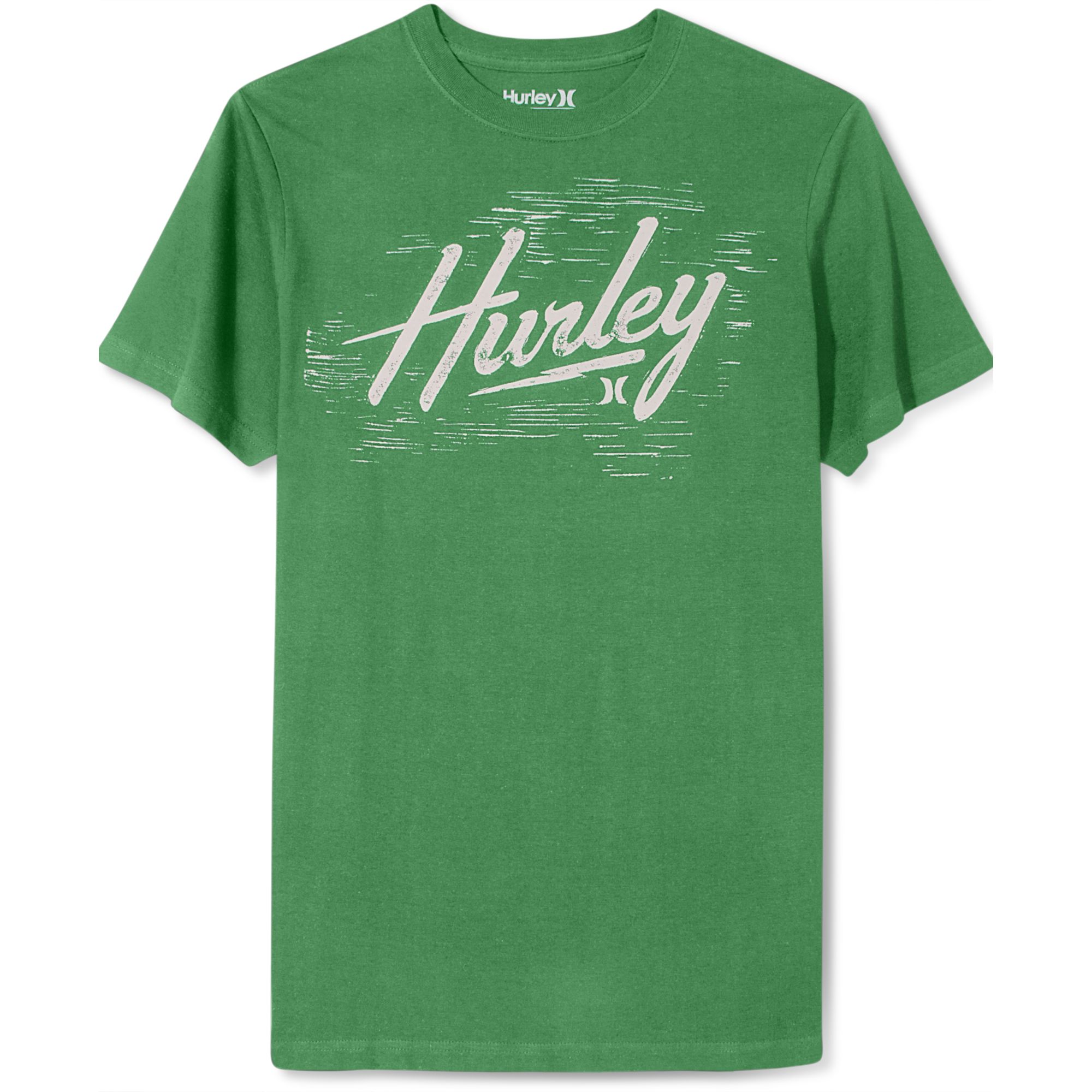 Hurley Relief Short Sleeve Graphic Tshirt in Green for Men Lyst