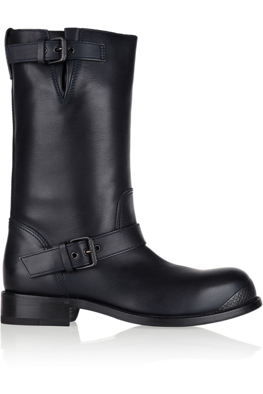 biker boots bottega veneta