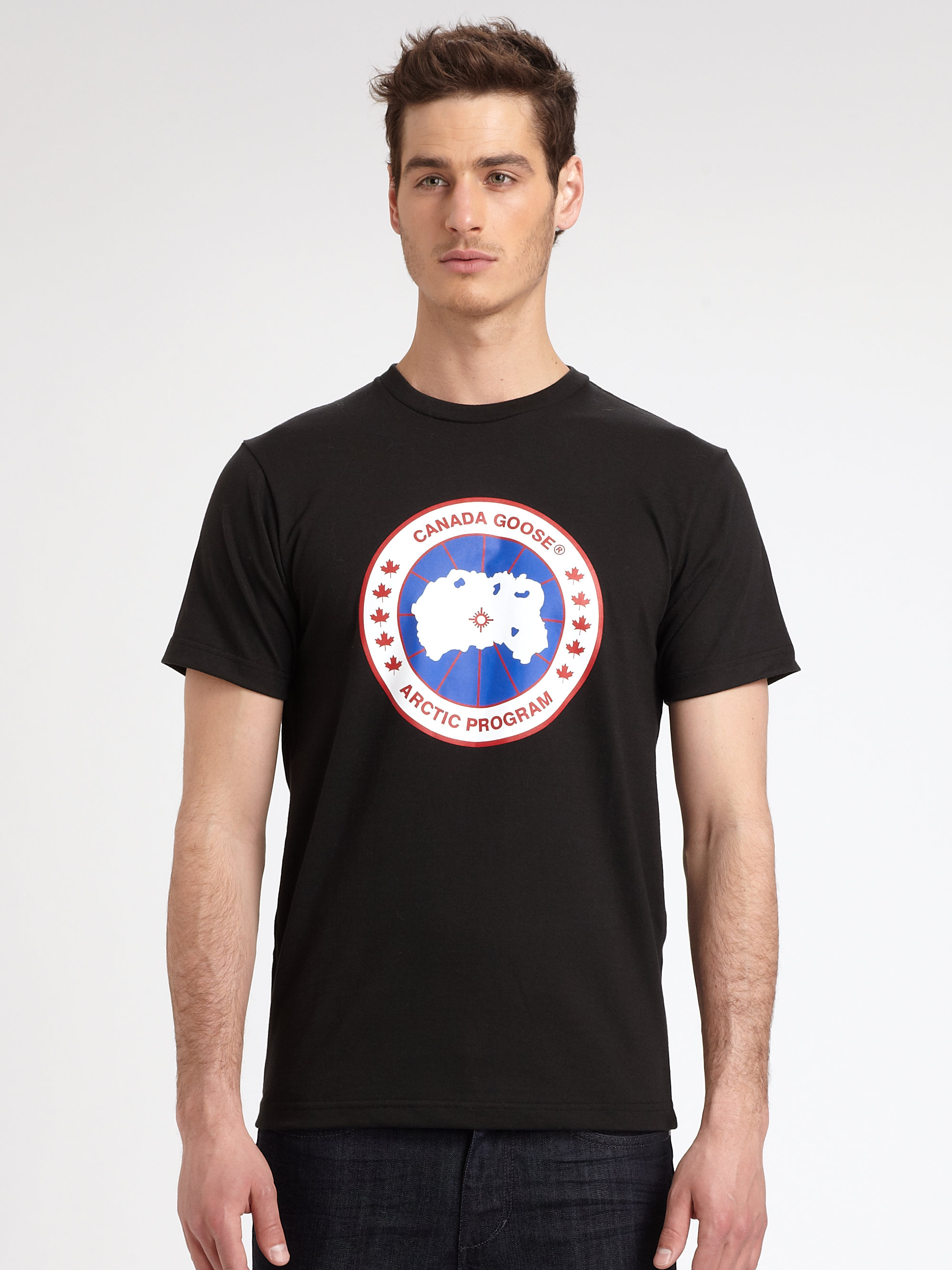canada goose t shirt grey canada goose t shirt grey