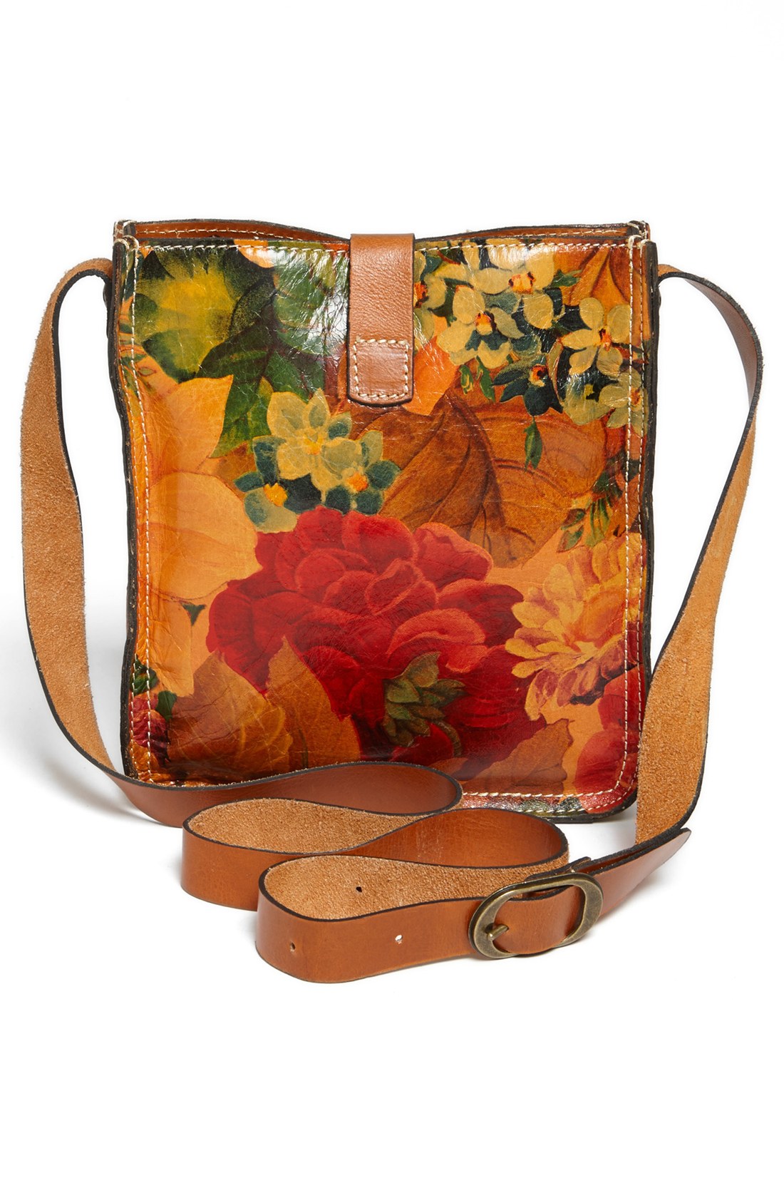 Patricia nash Venezia Crossbody Bag in Floral (Heritage Multi Print) | Lyst