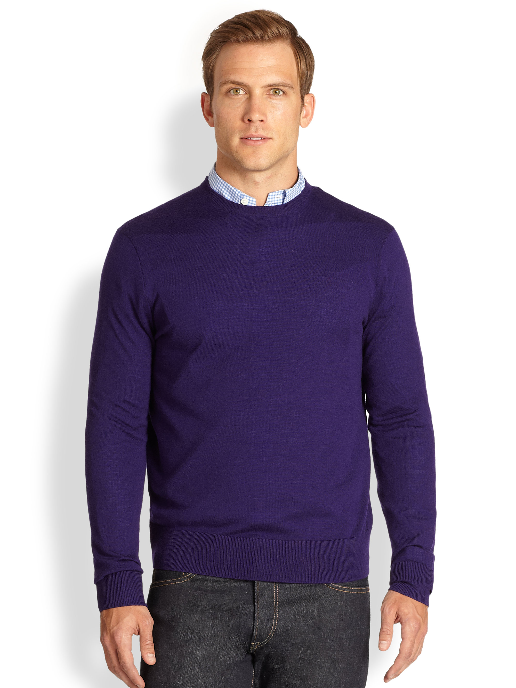 polo sweater crewneck