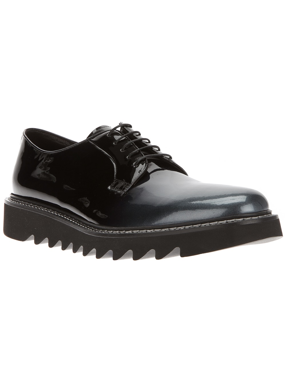 Cesare Paciotti Shadow Shoe in Black for Men (metallic) | Lyst