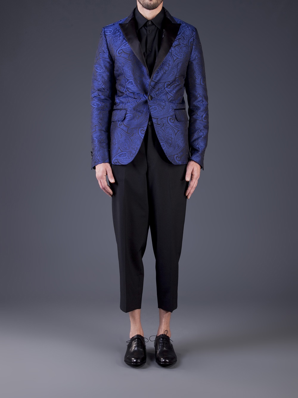 Lyst - Dsquared² Paisley Print Jacket in Blue for Men