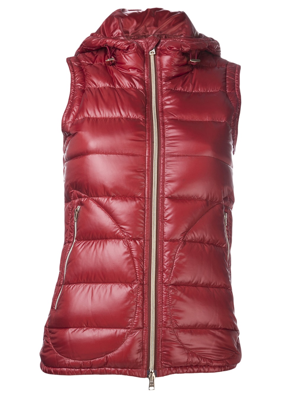 Herno Vest Jacket in Red Lyst