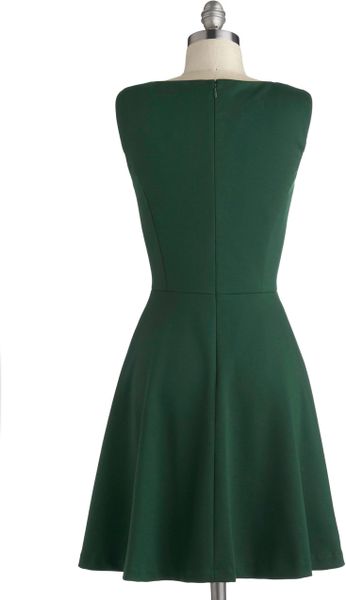 Modcloth Conifer What Its Worth Dress in Green | Lyst