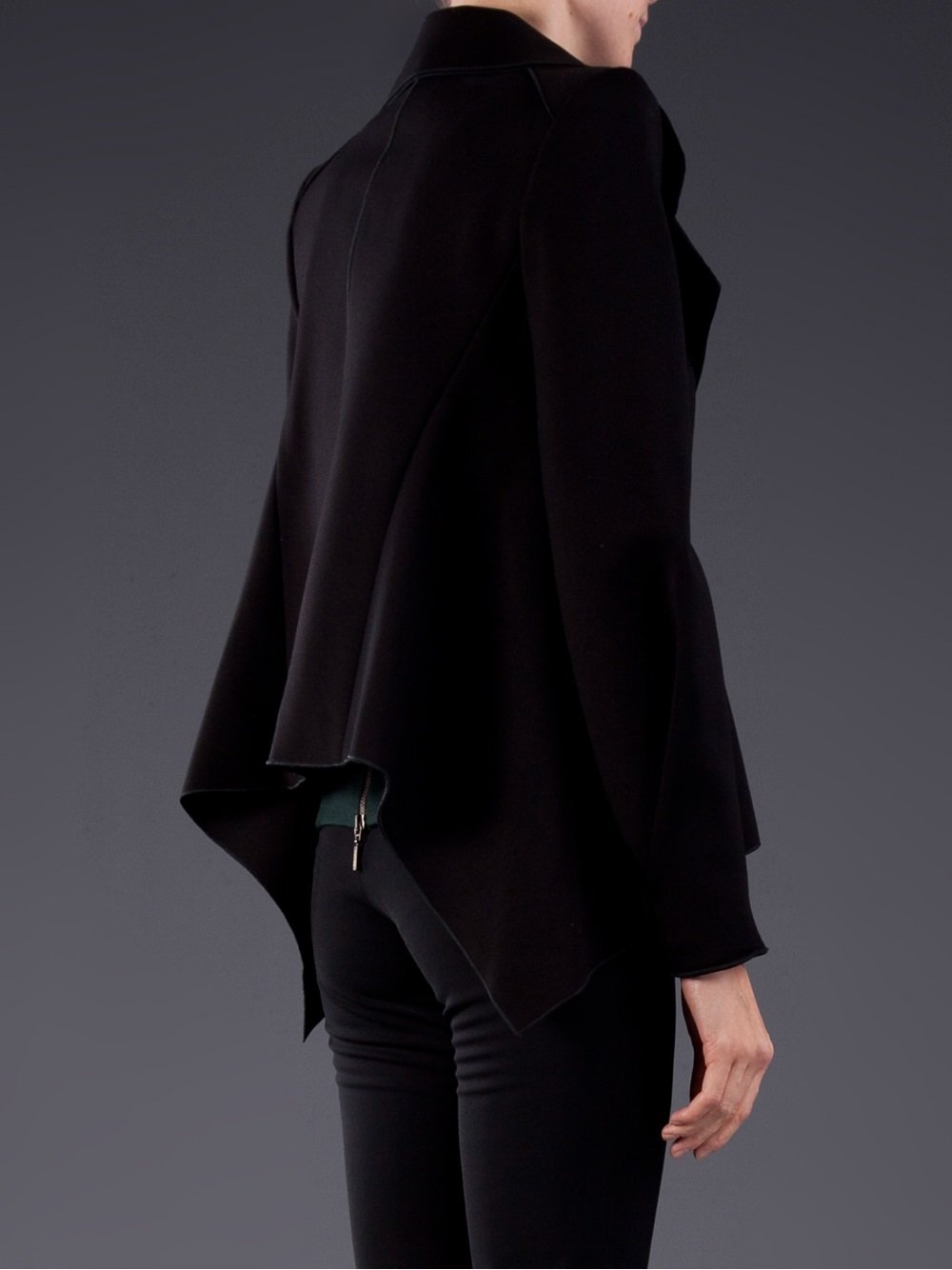 Lyst - Plein sud Trapeze Blazer in Black