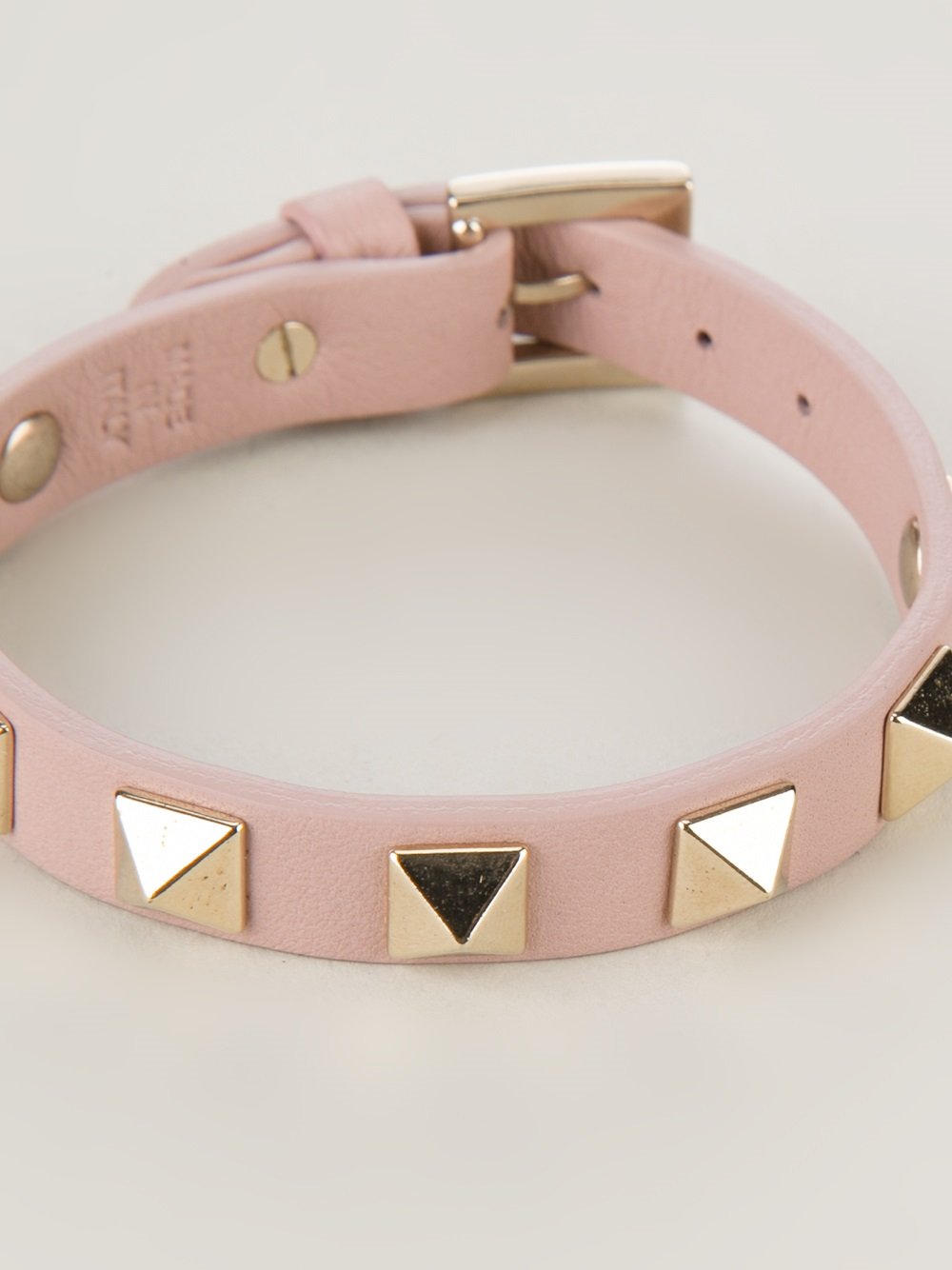 Lyst Valentino Rockstud Bracelet In Pink Gallery
