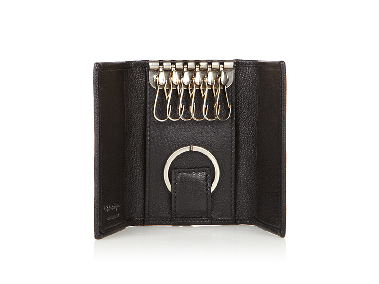 Ferragamo Key Holder in Black Lyst