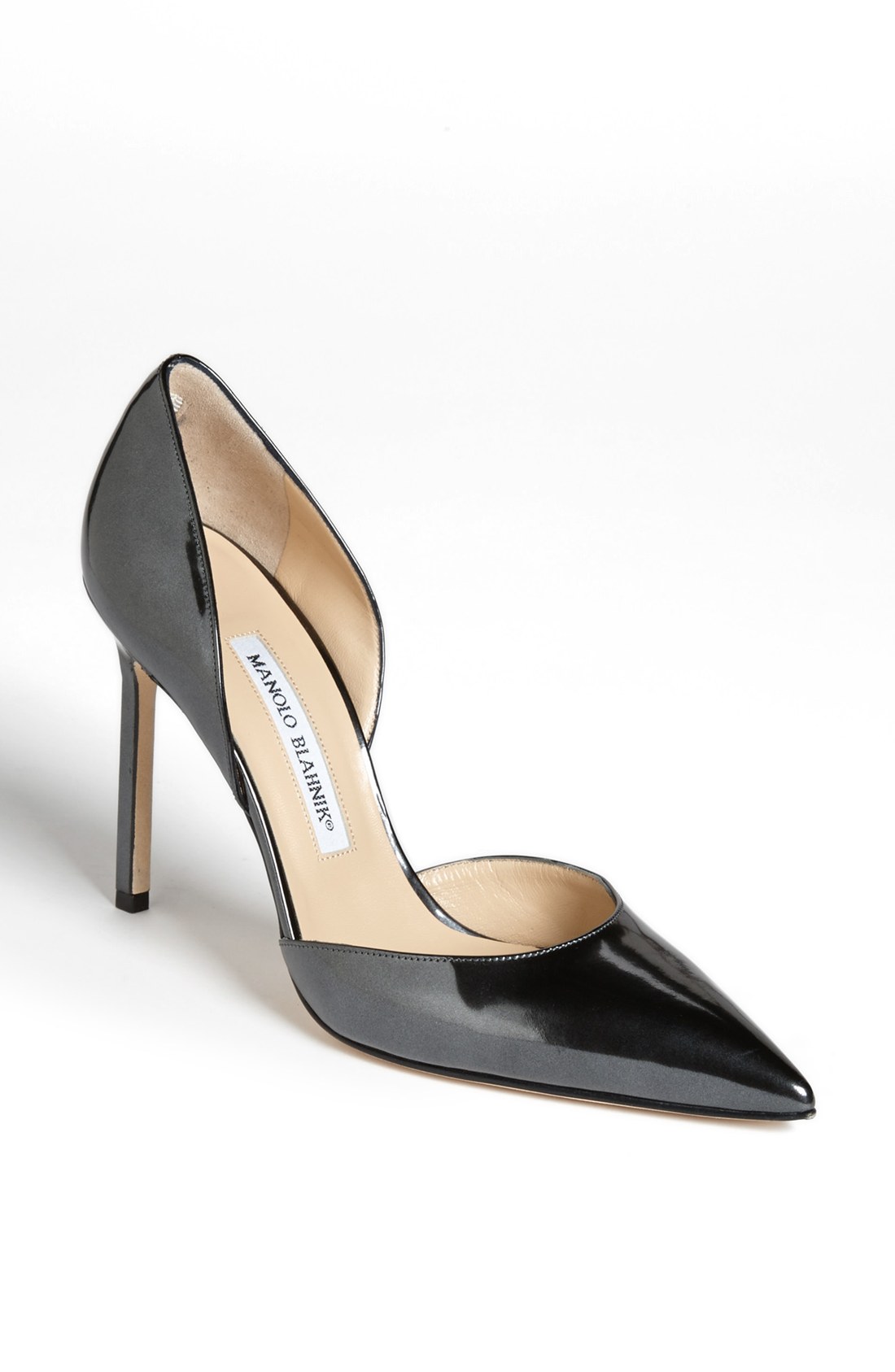 Manolo Blahnik Taylor Pump in Gray (Titanium) | Lyst