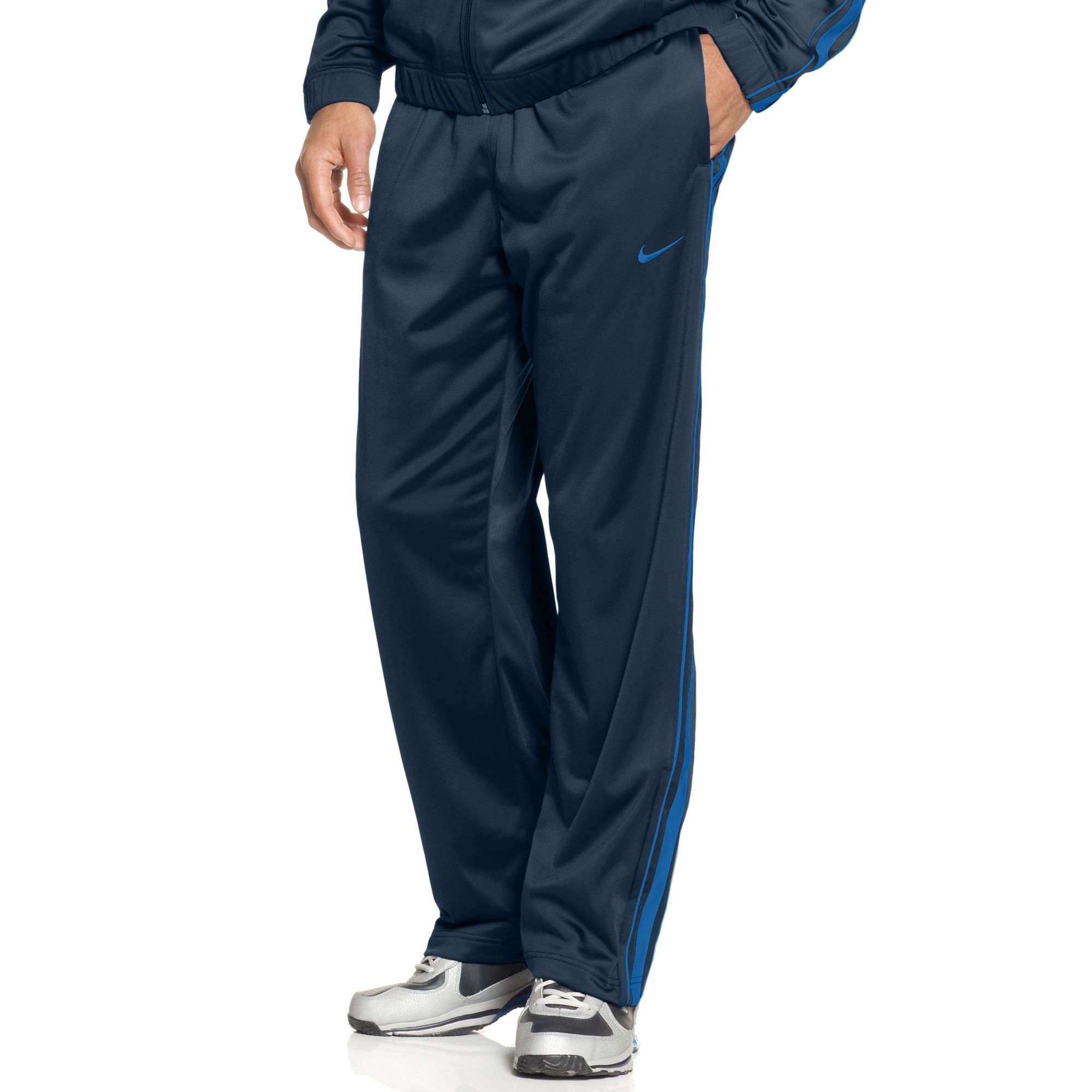 Nike Practice Ot Drifit Tricot Track Pants in Blue for Men (obsidian ...