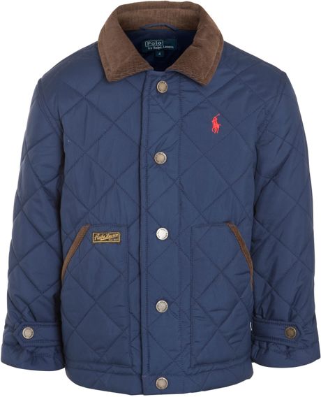 Polo Ralph Lauren Hagan Quilted Jacket in Blue for Men (Navy) | Lyst